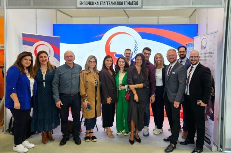 The Hellenic-Albanian Association Participates in OIKODOMI 2025 Exhibition, Promoting Business Cooperation and Networking